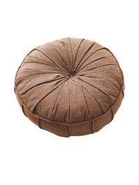 Atelier Del Sofa Cojín de Tela TEDDY Marrón